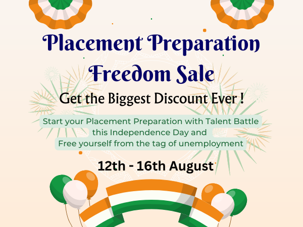 Placement Preparation Freedom Sale