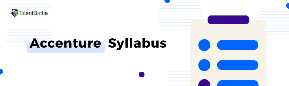 Accenture Pattern & Syllabus