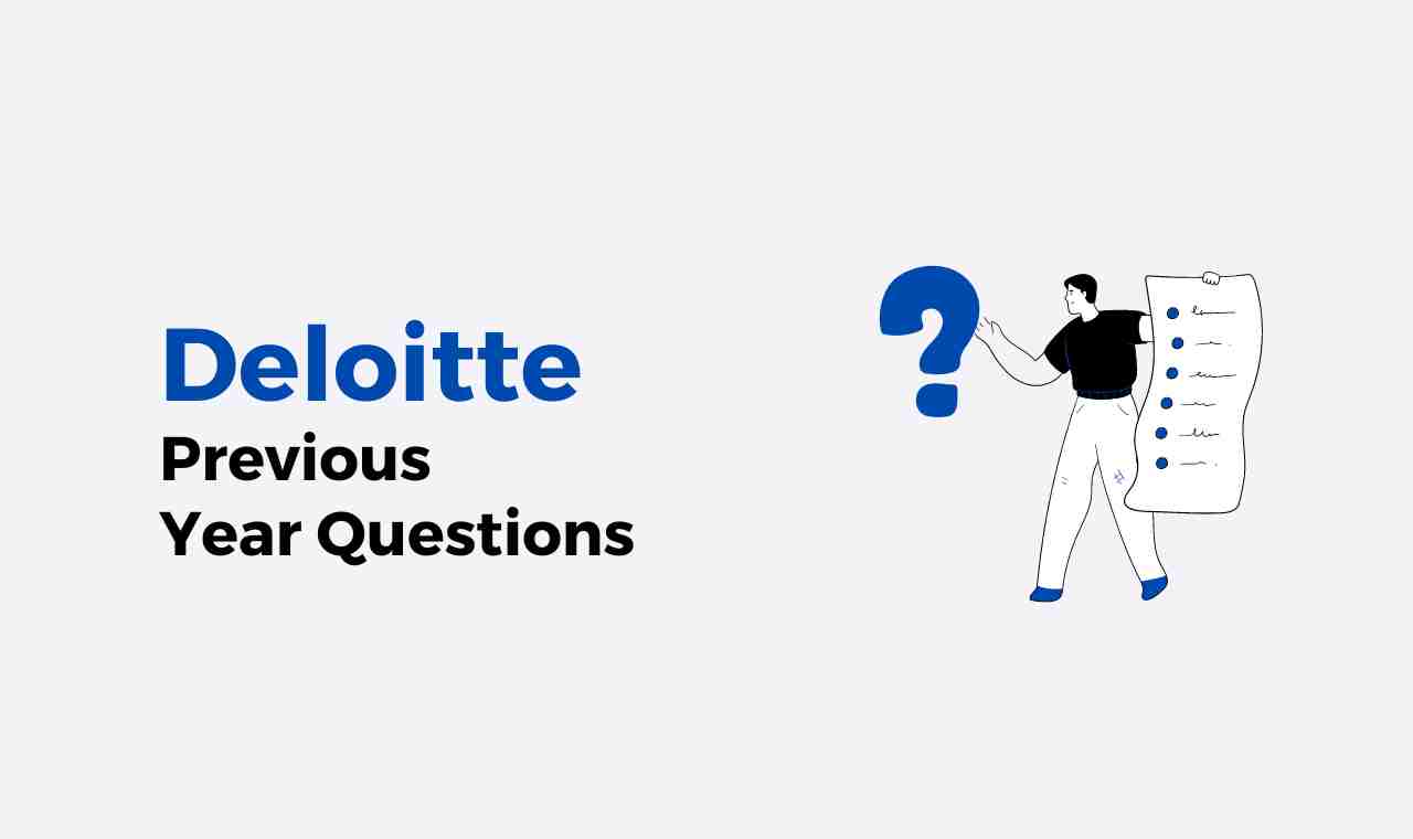 Deloitte Quantitative Aptitude Previous Year Questions