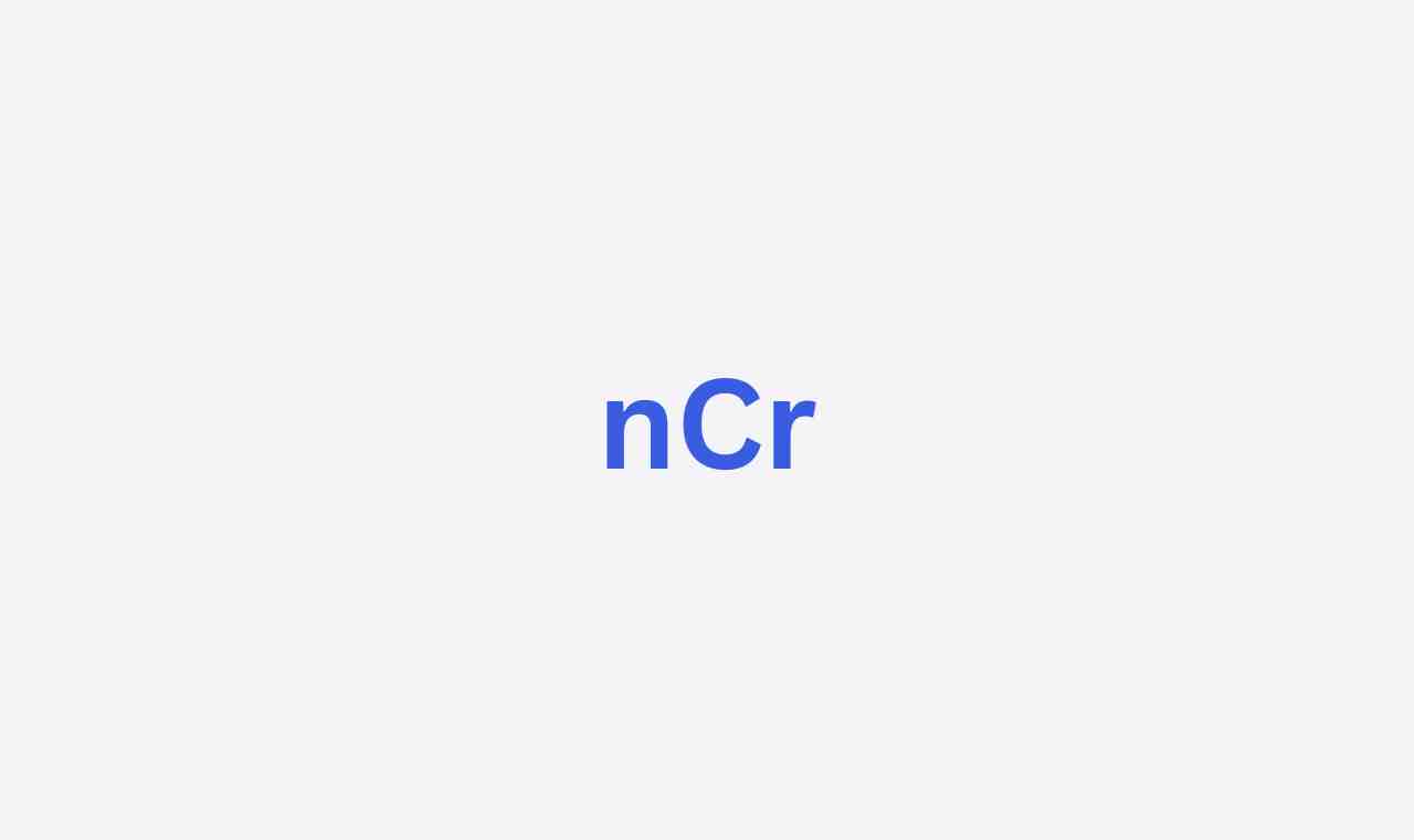 Calculate nCr faster