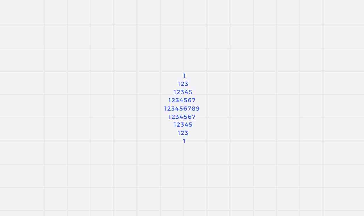 Program to print Diamond pattern using Column number | Talent Battle