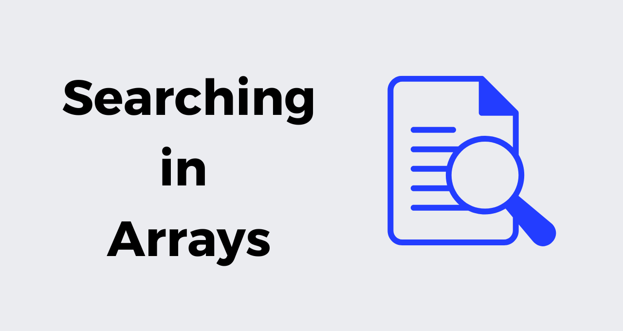 Searching in Arrays | Free Data Structures Course - Talent Battle